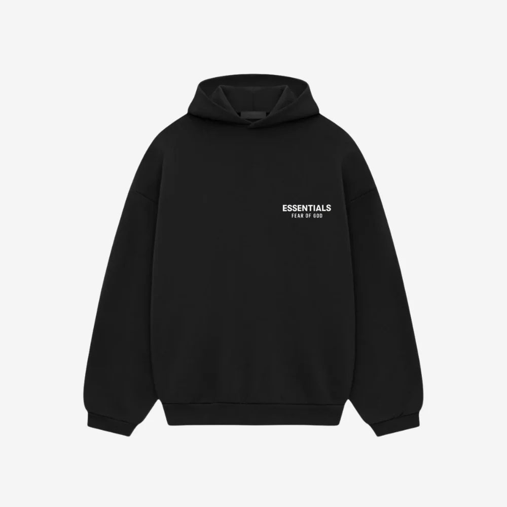 Essentials Hoodie Black - Vendor