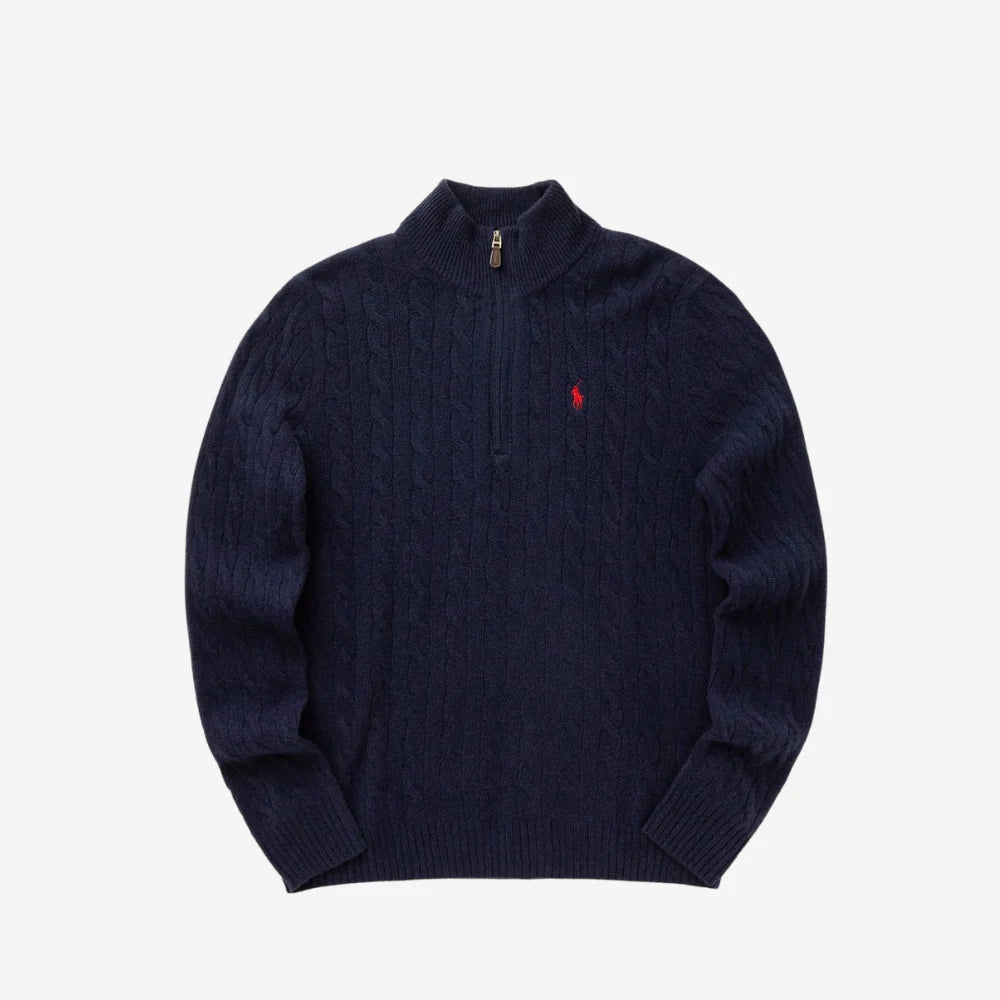 Ralph Lauren Zip-Strickpullover – Lieferant